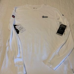 NWT rams long sleeve dri-fit